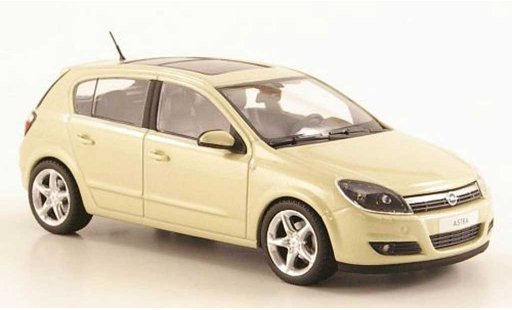 Opel Astra Base 1/43 Minichamps H beige 5-Turer modelauto