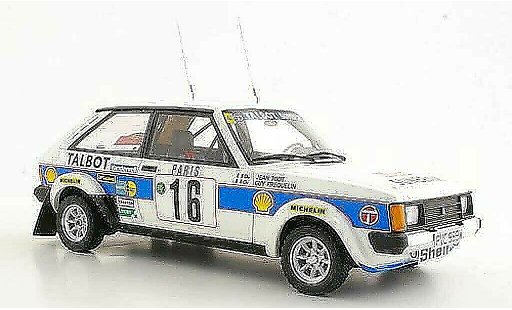 Talbot Sunbeam Lotus 1/18 Ottomobile No.16 G.Frequelin / J.Todt Rally Monte Carlo 1981 modelauto