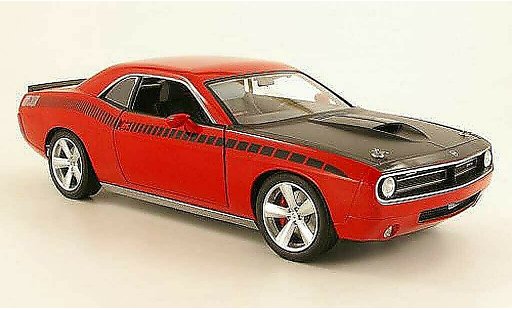 Plymouth Cuda Concept 1/18 Highway 61 Rally rood/zwart modelauto