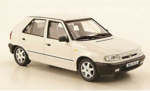 Skoda Felicia Base 1/43 Abrex wit 1994 modelauto