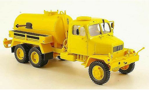 Praga V3S Tankwagen 1/43 Abrex Tank geel modelauto