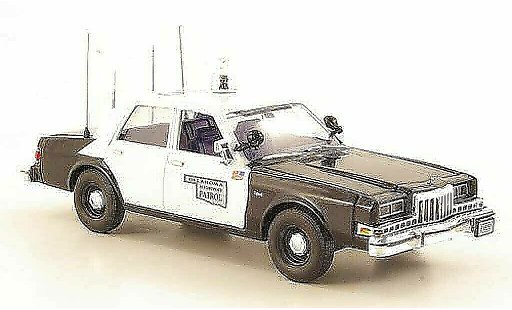Dodge Diplomat police 1/43 First Response Oklahoma Highway Patrol 1985 modelauto