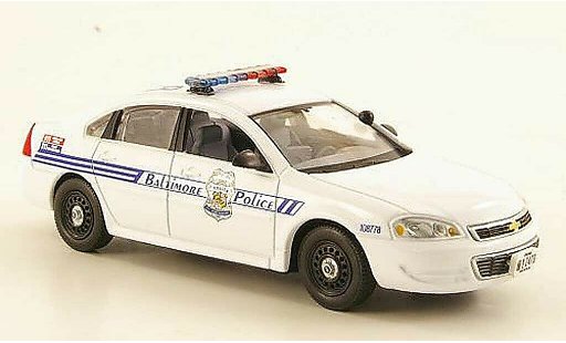 Chevrolet Impala police 1/43 First Response 2011 Baltimore Maryland Politie modelauto