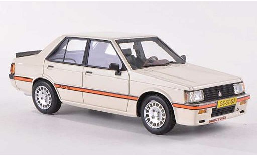 Mitsubishi Lancer 2000 Turbo 1/43 Neo EX PWO cremewit 1980 modelauto