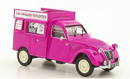 Citroen 2CV Fourgonnette 1/43 Eligor AZU Special Les Images Vivantes modelauto