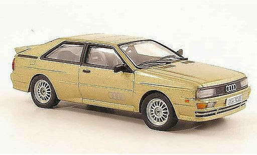 Audi Quattro coupe 1/43 Vitesse beige modelauto