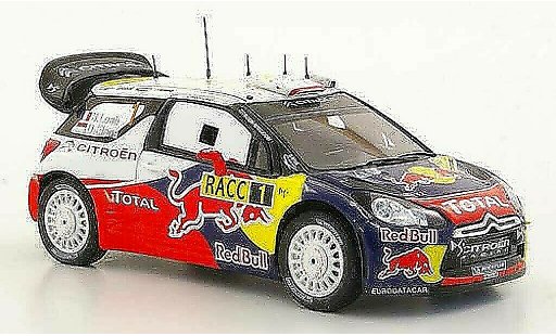 DS Automobiles DS3 WRC 2011 1/43 Spark No.1 S.Loeb / D.Elena Rally Spanien modelauto