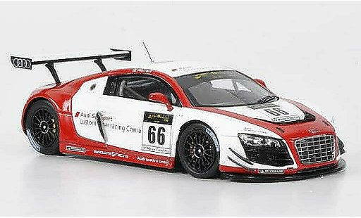 Audi R8 lms 1/43 Spark No.66 Sport E.Mortara Macau Cup 2011 modelauto