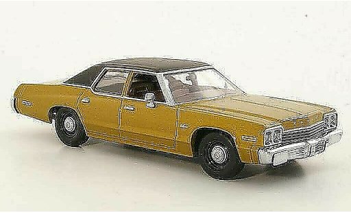 Dodge Monaco 1974 1/43 Minichamps gold/zwart modelauto