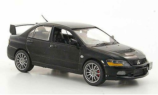Mitsubishi Lancer Evolution IX 1/43 Vitesse zwart RHD 2006 modelauto