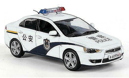Mitsubishi Lancer EX 1/43 Vitesse China Politie (GongAn) 2009 modelauto