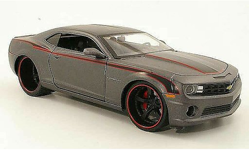 Chevrolet Camaro SS 1/18 Jada Toys grijs/zwart 2010 modelauto