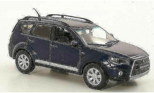 Mitsubishi Outlander Base 1/43 Vitesse blauw 2010 modelauto