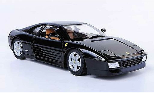 Ferrari 348 tb 1/18 Hot Wheels zwart modelauto