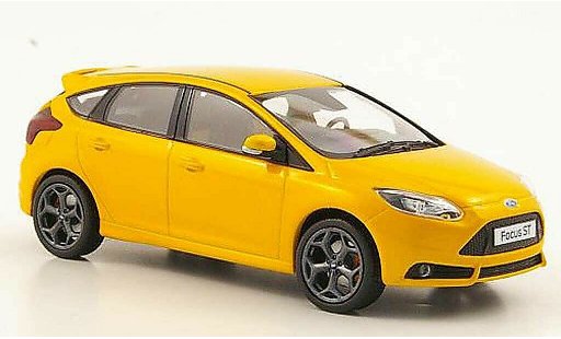 Ford Focus ST 1/43 Minichamps MkIII oranje 2011 modelauto