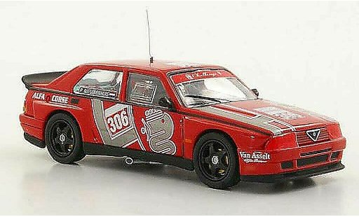 Alfa Romeo 75 evoluzione 1/43 M4 No.306 P.Nieuwenhuis IMSA 1989 modelauto