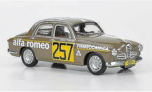 Alfa Romeo 1900 berlina 1/43 M4 No.257 J.A.Solana / L.Leguizamo Carrera Panamericana 1954 modelauto
