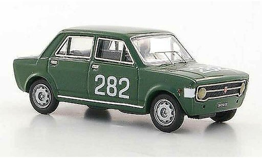 Fiat 128 Rally 1/43 Rio No.282 E.olijfgroenari Trento - Bondone 1969 modelauto