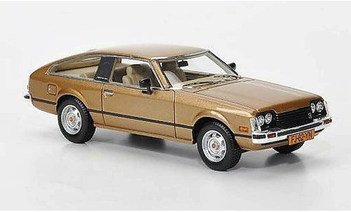 Toyota Celica 1978 1/43 Neo MkII (A40) gold modelauto