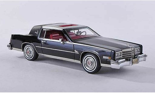 Cadillac Eldorado Biarritz 1/43 Neo Biaritz zwart/d 1980 modelauto