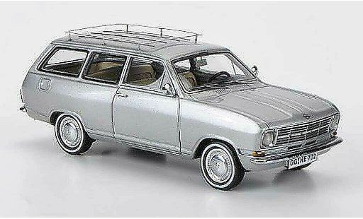 Opel Kadett B B 1/43 Neo Caravan grijs 1971 modelauto
