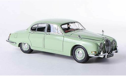 Jaguar S-Type Base 1/43 Neo 3.8 groen 1965 modelauto