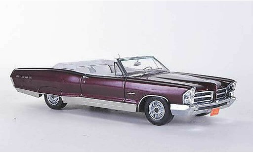 Pontiac Bonneville Convertible 1/43 Neo Cabriolet rood 1965 modelauto