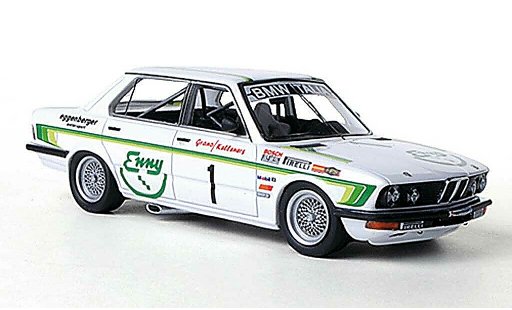 Bmw 528 etcc 1/43 Neo i (E28) No.1 Enny Eggenberger Motorsport H.Kelleners / U.Grano 1982 modelauto