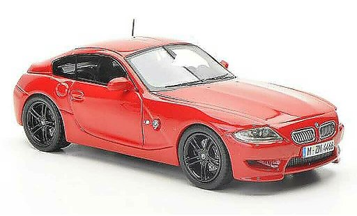 Bmw Z4 m coupe 1/43 Neo E89 rood 2009 modelauto