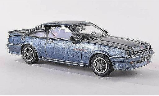 Opel Manta B B 1/43 Neo GSi Exclusiv blauw-grijs 1986 modelauto