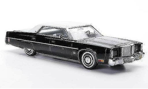 Chrysler Imperial Hardtop 1/43 Neo 4-Door Sedan zwart/wit 1975 modelauto