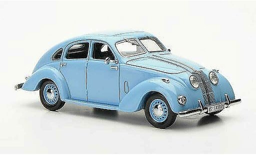 Adler 2.5 Autobahn 1/43 Neo blauw 1937 modelauto