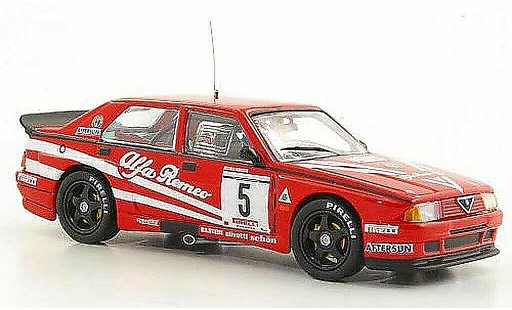 Alfa Romeo 75 evoluzione 1/43 M4 No.5 M.Alboreto Rally Monza 1988 modelauto