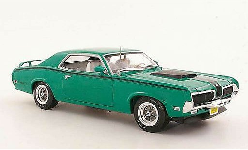 Mercury Cougar Eliminator 1/18 Ertl groen/zwart 1970 modelauto
