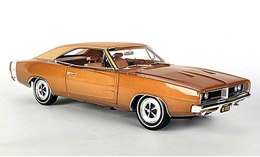 Dodge Charger 1968 1/18 Ertl R/T SE bronze/mat beige modelauto