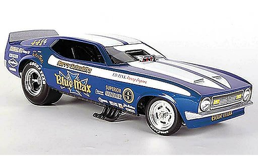 Ford Mustang Funny Car 1/18 Ertl Blue Max R.Tharp NHRA modelauto