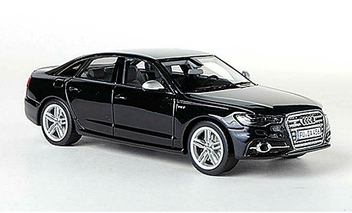 Audi S6 berline 1/43 Schuco (C7) zwart 2012 modelauto