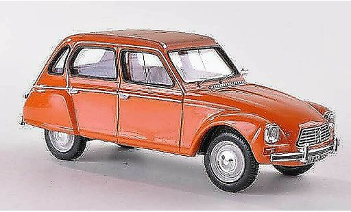 Citroen Dyane Berline 1/43 Norev oranje 1974 modelauto