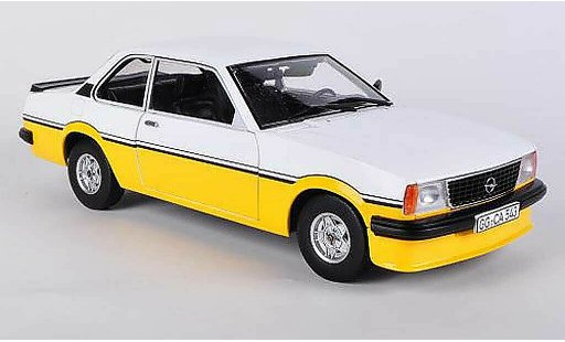 Opel Ascona B Base 1/18 Sun Star i2000 wit/geel 1979 modelauto