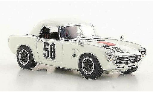 Honda S800 Course 1/43 Ebbro Racing No.58 T.Ikuzawa 500km Nurburgring 1967 modelauto