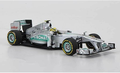 Mercedes F1 2012 1/43 Minichamps AMG Petronas Team No.8 N.Rosberg Prasentationsfahrzeug modelauto