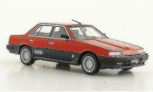 Nissan Skyline 2000 1/43 Hi Story Sedan Turbo -X rood/blauw RHD 1984 modelauto