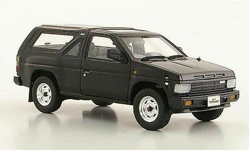 Nissan Terrano Base 1/43 Hi Story (R3M) zwart 3-portes RHD 1986 modelauto