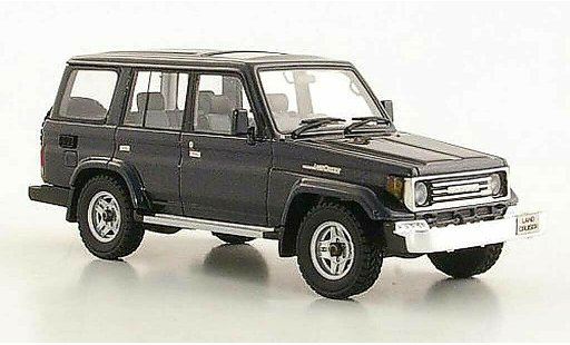 Toyota Land Cruiser 70 1/43 Hi Story blauwgrijs RHD 1990 modelauto