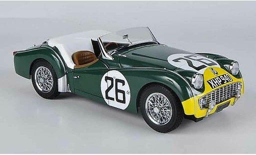 Triumph TR3 S 1/18 Kyosho No.26 24h Le Mans 1959 modelauto