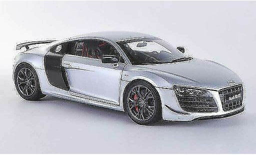 Audi R8 gt 1/18 Kyosho grijs/carbon 2012 modelauto