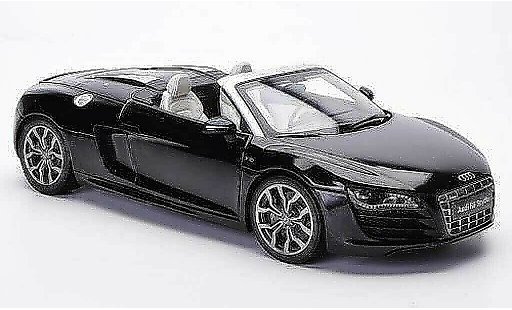Audi R8 spyder 1/18 Kyosho phantom zwart modelauto