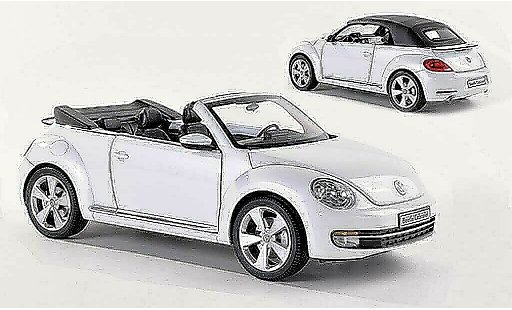 Volkswagen Beetle Cabriolet 1/18 Kyosho wit modelauto