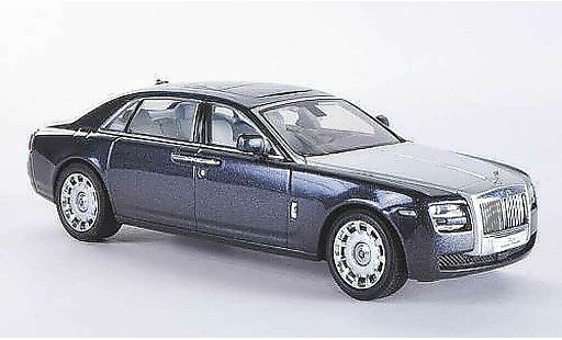 Rolls Royce Ghost EWB 1/43 Kyosho antraciet/grijs LHD 2010 modelauto