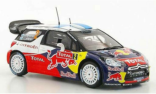 DS Automobiles DS3 WRC 2012 1/43 Spark No.2 Total M.Hirvonen / J.Lehtinen Rally Monte Carlo modelauto